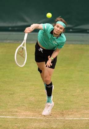 photo : Alexander BUBLIK (KAZ) Tennis-Turnier Terra Wortmann Cup im Gerry Weber Sportpark (OWL-Arena) in Halle Westfalen Mi. 19.06.2024