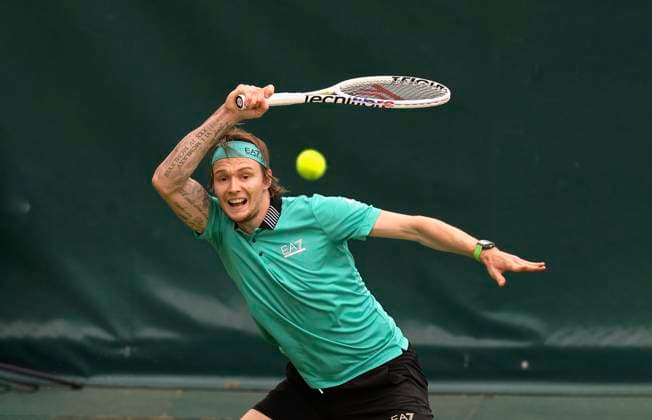 photo : Alexander BUBLIK (KAZ) Tennis-Turnier Terra Wortmann Cup im Gerry Weber Sportpark (OWL-Arena) in Halle Westfalen Mi. 19.06.2024