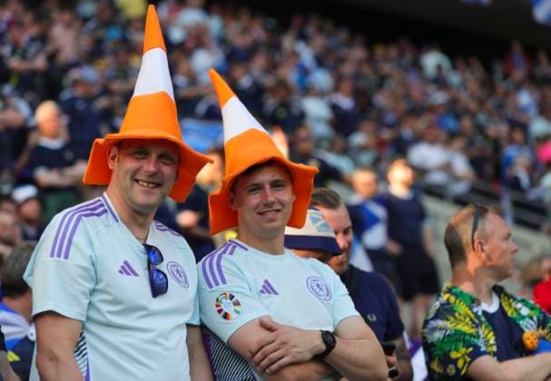 Scotland v Switzerland UEFA EURO, EM, Europameisterschaft,Fussball 2024 Group A Scotland fans before the UEFA Euro 2024 Group A match between Scotland and Switzerland at RheinEnergieStadion, Cologne Copyright: xPaulxChestertonx FIL-20271-0058 UK Newspapers OUT