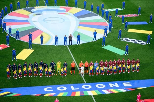 DORTMUND, GERMANY - 19 JUNE, 2024: The football match of EURO 2024 Scotland vs. Switzerland at Signal Iduna Park  Copyright: xVITALIIxKLIUIEVx