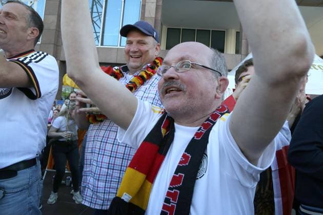 19.06.2024 Dortmund, Fanzone Friedensplatz, Übertragung UEFA EURO2024 Gruppenspiel Deutschland gegen Ungarn, Endstand 2:0.