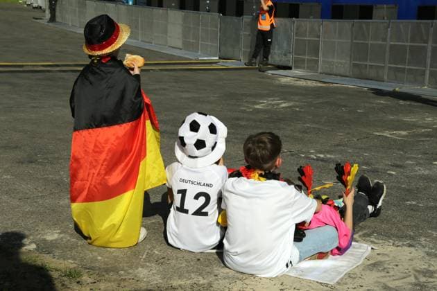 19.06.2024 Dortmund, Fanzone im Westfalenpark, ebenfalls Übertragung UEFA EURO2024 Gruppenspiel Deutschland gegen Ungarn, Endstand 2:0.