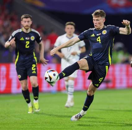 Scotland v Switzerland UEFA EURO, EM, Europameisterschaft,Fussball 2024 Group A Scott McTominay of Scotland in possession during the UEFA Euro 2024 Group A match between Scotland and Switzerland at RheinEnergieStadion, Cologne Copyright: xPaulxChestertonx FIL-20271-0148 UK Newspapers OUT