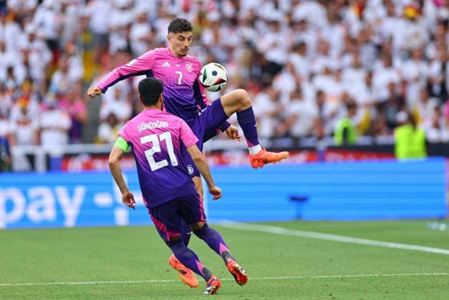 2024.06.19 Stuttgart Pilka nozna Reprezentacja Mistrzostwa Europy EURO 2024 Niemcy Niemcy - Wegry N z Kai Havertz Foto Pawel Andrachiewicz PressFocus 2024.06.19 Stuttgart Football European Championships 2024 EURO 2024 Germany Germany - Hungary Kai Havertz Credit: Pawel Andrachiewicz PressFocus NEWSPIX.PL --- Newspix.pl  20240619_xPF_PA093