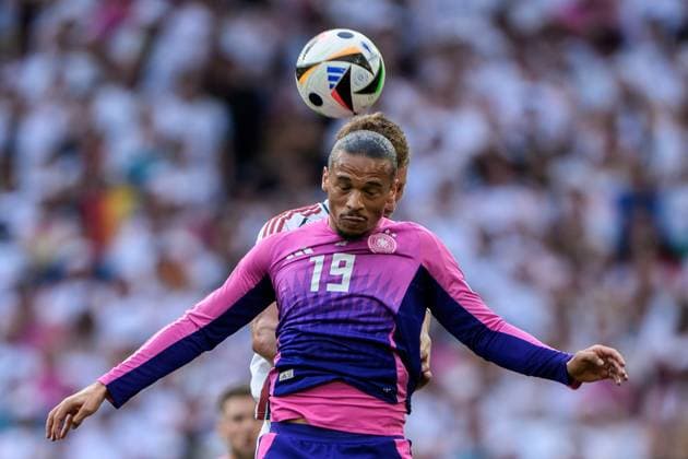 240619 Leroy Sane of Germany during the UEFA EURO, EM, Europameisterschaft,Fussball 2024 Football Championship match between Germany and Hungary on June 19, 2024 in Stuttgart. Photo: Jesper Zerman BILDBYRAN kod JZ JZ0542 fotboll football soccer fotball fotbolls-em europamästerskap em uefa euro uefa european football championship euro 2024 tyskland germany hungary bbeng Copyright: JESPERxZERMAN BB240619JZ239