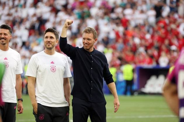 19.06.24 Deutschland - Ungarn Deutschland, Stuttgart, 19.06.2024, Fussball, UEFA EURO, EM, Europameisterschaft,Fussball 2024, Deutschland - Ungarn: Julian Nagelsmann (Trainer Deutschland).