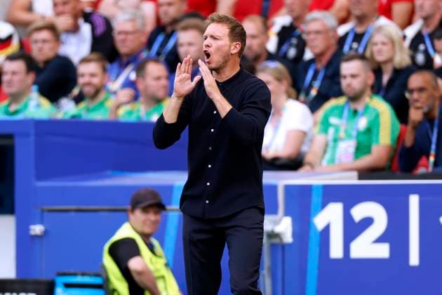 NAGELSMANN Julian Trainer Team Deutschland UEFA Fussball Europameisterschaften 2024 in Deutschland Spiel Deutschland - Ungarn 2 : 0 am 19.06. 2024 in Stuttgart DFL REGULATIONS PROHIBIT ANY USE OF PHOTOGRAPHS as IMAGE SEQUENCES and or QUASI-VIDEO Copyright: xLacixPerenyix