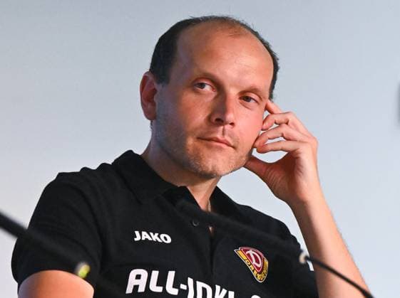 David Fischer (Geschäftsführer Kommunikation), SG Dynamo Dresden, Fußball, Fussball, 3. Liga, Dritte Liga, Saison 2024 2025, AOK PLUS Walter-Fritzsch-Akademie, Messering 18, Dresden, Ostragehege, 19.06.2024, *** David Fischer Managing Director Communications , SG Dynamo Dresden, Football, Football, 3 Liga, Dritte Liga, Saison 2024 2025, AOK PLUS Walter Fritzsch Akademie, Messering 18, Dresden, Ostragehege, 19 06 2024,