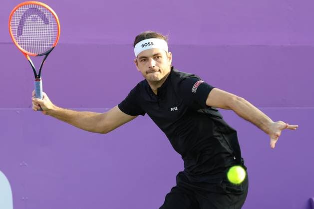 TENNIS - ATP, Tennis Herren Queen s Club Championships 2024 LONDON,ENGLAND,20.JUN.24 - TENNIS - ATP World Tour, Queen s Club Championships. Image shows Taylor Fritz (USA).  GEPAxpictures xAlanxGrieves