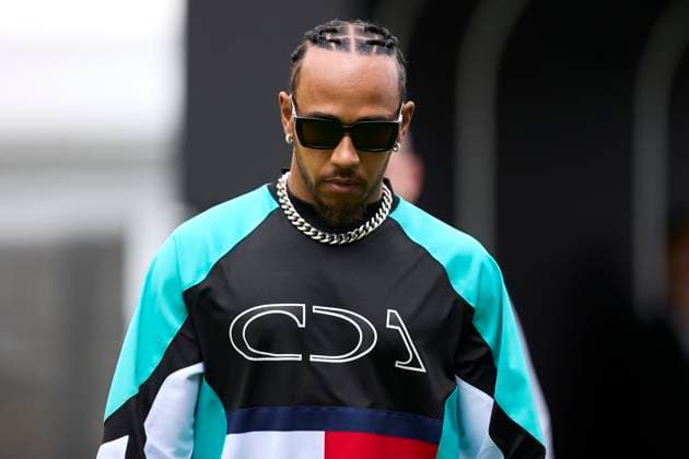 F1 Grand Prix of Spain - Previews Lewis Hamilton of Great Britain and Mercedes AMG Petronas F1 Team looks on during previews ahead of the F1 Grand Prix of Spain at Circuit de Barcelona-Catalunya on June 20, 2024, in Barcelona, Spain. Barcelona Circuit de Barcelona-Catalunya Catalunya Spain RL_GPF1ESP24_00002 Copyright: xRicardoxLarreinax