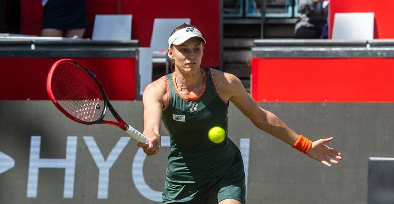 20.06.2024, WTA, Tennis Damen 500, Tennis, Damen, ecotrans Ladies Open 2024, Berlin, Einzel, Achtelfinale, Veronika Kudermetova (Russland) - Elena Rybakina (Kasachstan) Elena Rybakina (Kasachstan) Berlin Steffi-Graf-Stadion Berlin Deutschland