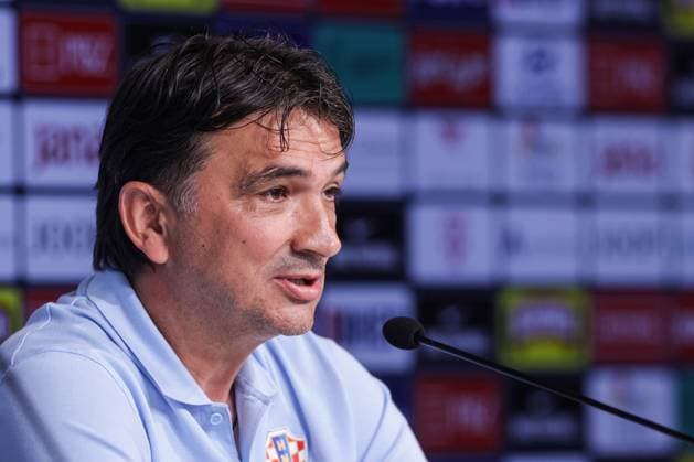 PXL_Zlatko Dalic press conference, PK, Pressekonferenz Zlatko Dalic, Head Coach of Croatia, speaks to the media in Neuruppin, Germany on 20. June 2024. LukaxStanzl PIXSELL