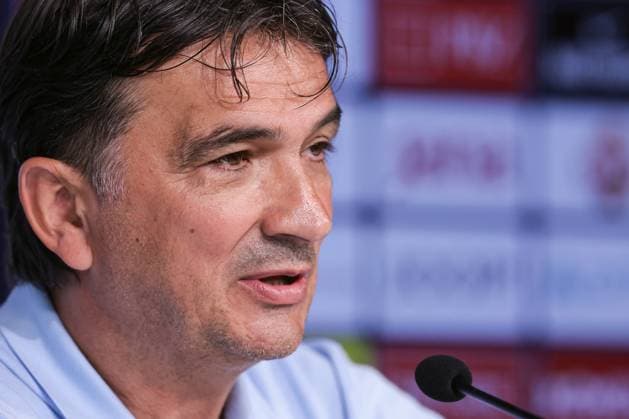 EURO 2024, Nationalteam Kroatien, Pressekonferenz PXL_Zlatko Dalic press conference, PK, Pressekonferenz Zlatko Dalic, Head Coach of Croatia, speaks to the media in Neuruppin, Germany on 20. June 2024. LukaxStanzl PIXSELL