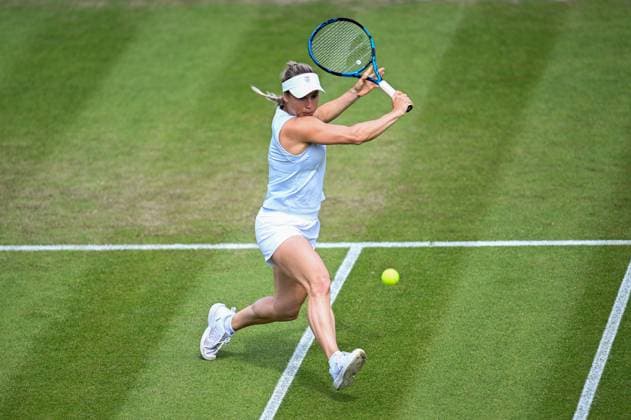 Yulia Putintseva of Kazakhstan in action during her second round match Rothesay Classic Birmingham, Day 4, Tennis, Edgbaston Priory Club, Birmingham, UK - 20 June 2024  Copyright: xAnnaxGowthorpe Shutterstockx 14543327b