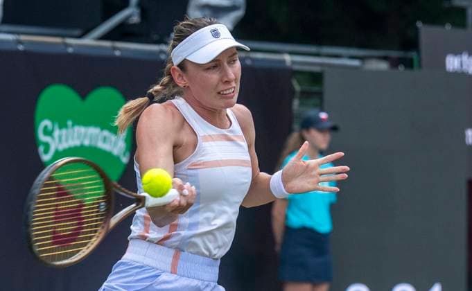 20.06.2024, WTA, Tennis Damen 500, Tennis, Damen, ecotrans Ladies Open 2024, Berlin, Einzel, Achtelfinale, Coco Gauff (USA) - Ekaterina Alexandrova (Russland) Ekaterina Alexandrova (Russland) Berlin Steffi-Graf-Stadion Berlin Deutschland