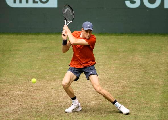 photo : Jannik SINNER (ITA) Tennis-Turnier Terra Wortmann Cup im Gerry Weber Sportpark (OWL-Arena) in Halle Westfalen Do. 20.06.2024