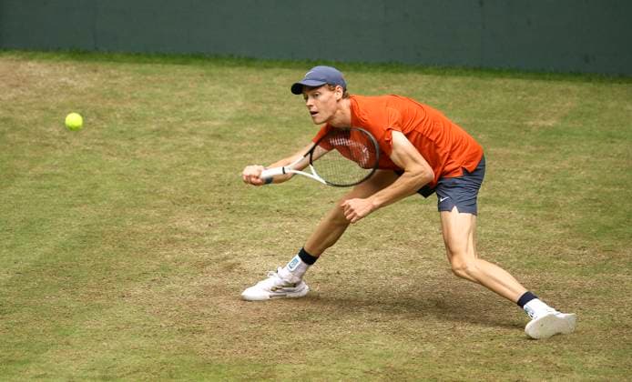photo : Jannik SINNER (ITA) Tennis-Turnier Terra Wortmann Cup im Gerry Weber Sportpark (OWL-Arena) in Halle Westfalen Do. 20.06.2024