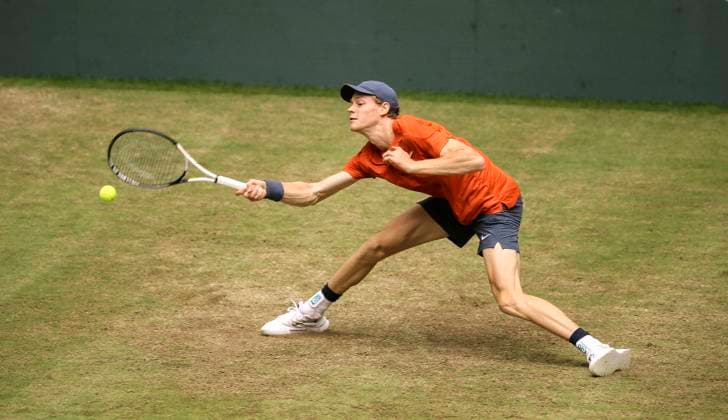 photo : Jannik SINNER (ITA) Tennis-Turnier Terra Wortmann Cup im Gerry Weber Sportpark (OWL-Arena) in Halle Westfalen Do. 20.06.2024