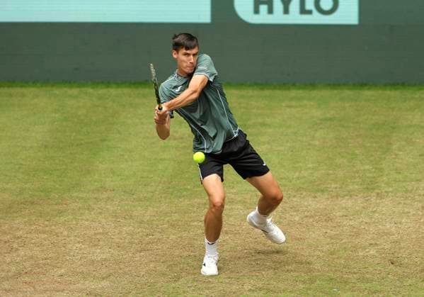photo : Fabian MAROZSAN (HUN) Tennis-Turnier Terra Wortmann Cup im Gerry Weber Sportpark (OWL-Arena) in Halle Westfalen Do. 20.06.2024