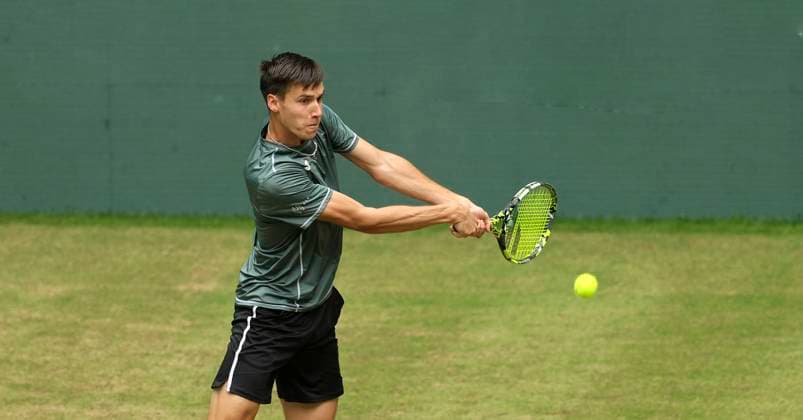 photo : Fabian MAROZSAN (HUN) Tennis-Turnier Terra Wortmann Cup im Gerry Weber Sportpark (OWL-Arena) in Halle Westfalen Do. 20.06.2024