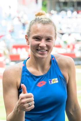 GER, Berlin, ecotrans Ladies Open 2024, WTA, Tennis Damen 500, im Steffi Graf Stadion Berlin, LTTC Rot-Weiss e.V., In diesem Match treffen Katerina Siniakova CZE vs Qinwen Zheng CHN aufeinander. Im Bild: Katerina Siniakova, nach dem Match auf dem Weg zum Interview, 20.06.2024, Credit: HMB Media Uwe Koch Alamy Live News Copyright: HMBxMedia UwexKoch
