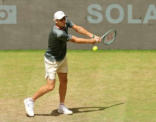 photo : Hubert HURKACZ (POL) Tennis-Turnier Terra Wortmann Cup im Gerry Weber Sportpark (OWL-Arena) in Halle Westfalen Do. 20.06.2024