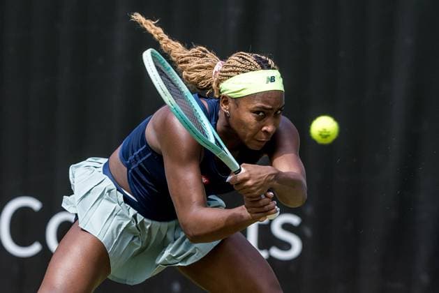 Sport Themen der Woche KW25 Sport Bilder des Tages Ecotrans Ladies Open Berlin 2024 - Day 4 Coco Gauff is participating in the ecotrans Ladies Open, a WTA, Tennis Damen 500 tournament, in Berlin, Germany, on June 20, 2024. Berlin Germany  Copyright: xFotoxOlimpikx originalFilename:jastrzebowski-ecotrans240620_npMez.jpg
