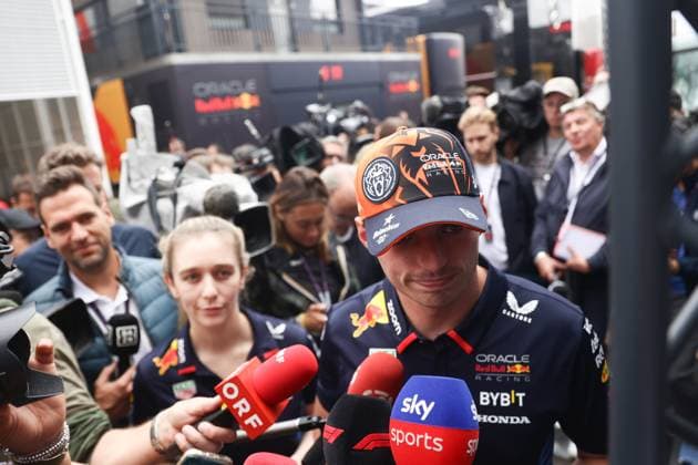 F1 Spanish Grand Prix 2024 Previews Max Verstappen of Red Bull Racing ahead of the Formula 1 Spanish Grand Prix at Circuit de Barcelona-Catalunya in Barcelona, Spain on June 20, 2024. Barcelona Spain  Copyright: xJakubxPorzyckix originalFilename:porzycki-f1spanis240620_npGxM.jpg