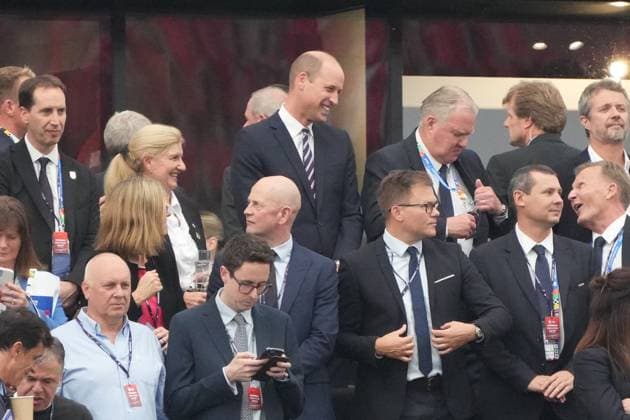 William, Prince of Wales von England, Prinz William - Frankfurt 20.06.2024: England vs. Dänemark, EURO2024 M17, Gruppe C, EM-Arena Frankfurt