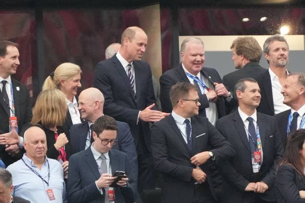 William, Prince of Wales von England, Prinz William - Frankfurt 20.06.2024: England vs. Dänemark, EURO2024 M17, Gruppe C, EM-Arena Frankfurt
