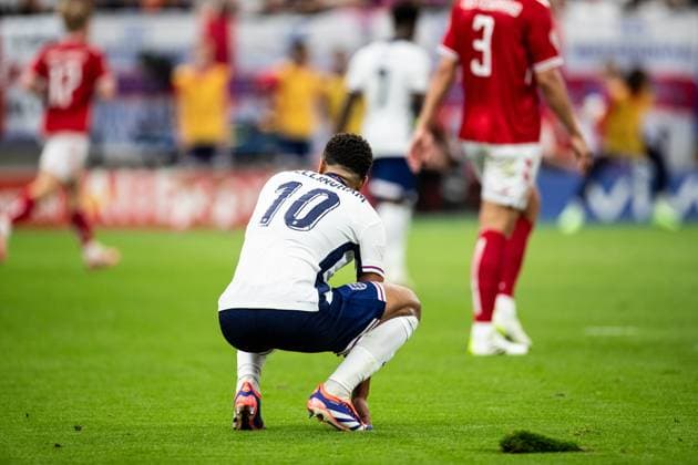 UEFA EURO, EM, Europameisterschaft,Fussball 2024: Dänemark - England; 20.06.2024 Jude Bellingham (England, 10) UEFA EURO 2024: Dänemark - England; Frankfurt Arena, Frankfurt am Main; 20.06.2024 Copyright: xBEAUTIFULxSPORTS Buriakovx