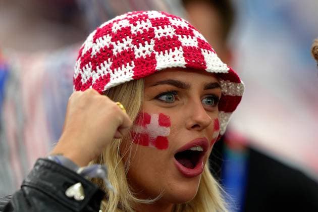 Denmark s supporters during the Euro 2024 soccer match between Denmark and England at the Frankfurt Arena , Frankfurt , Germany - Thursday 20 June 2024. - Soccer .  Copyright: xSpada LaPressex