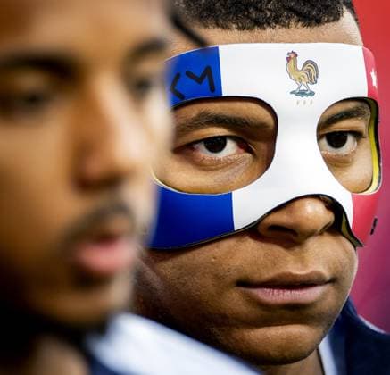 LEIPZIG - Kylian Mbappe during a training session of the France national football team at the Leipzig Stadium on June 20, 2024 in Leipzig, Germany. France is preparing for the group match at the European Football Championship in Germany against the Netherlands. ANP KOEN VAN WEEL UEFA EURO, EM, Europameisterschaft,Fussball 2024 Germany 2024 xVIxANPxSportx xxANPxIVx 501597510 originalFilename: 501597510.jpg