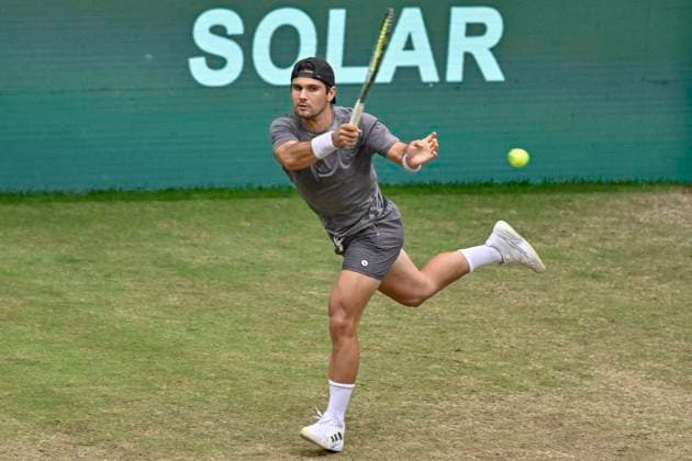 Marcos GIRON (USA) 20.06.2024 Tennis Terra Wortmann Open, ATP, Tennis Herren World Tour 500, , OWL ARENA, Halle (Westfalen), NRW Germany