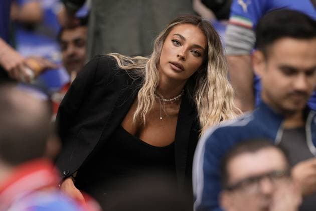 Chiara Frattesi (Davide Frattesi sister)during the Euro 2024 soccer match between Spain and Italy at the Veltins Arena Stadion, Gelsenkirchen, Germany - Thursday 20, June 2024. - Soccer.  Copyright: xFabioxFerrari LaPressex