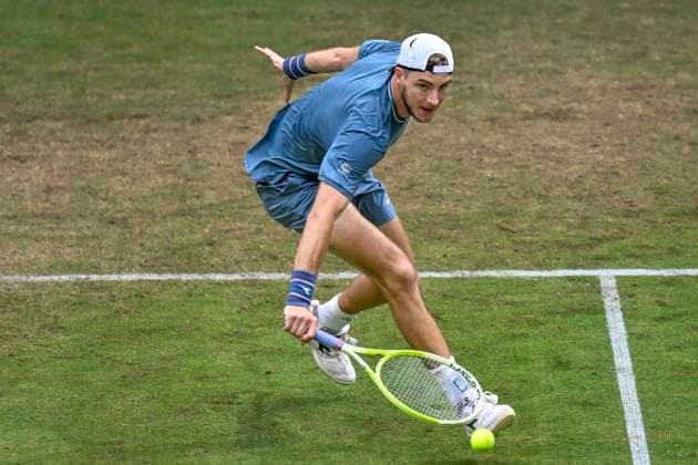 Jan-Lennard STRUFF (GER) 20.06.2024 Tennis Terra Wortmann Open, ATP, Tennis Herren World Tour 500, , OWL ARENA, Halle (Westfalen), NRW Germany