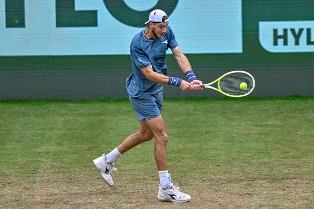 Jan-Lennard STRUFF (GER) 20.06.2024 Tennis Terra Wortmann Open, ATP, Tennis Herren World Tour 500, , OWL ARENA, Halle (Westfalen), NRW Germany
