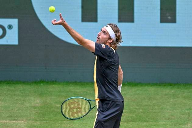 Stefanos TSITSIPAS (GRE) 20.06.2024 Tennis Terra Wortmann Open, ATP, Tennis Herren World Tour 500, , OWL ARENA, Halle (Westfalen), NRW Germany