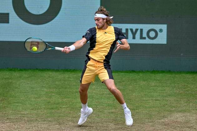 Stefanos TSITSIPAS (GRE) 20.06.2024 Tennis Terra Wortmann Open, ATP, Tennis Herren World Tour 500, , OWL ARENA, Halle (Westfalen), NRW Germany