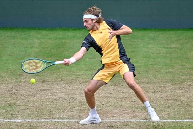 Stefanos TSITSIPAS (GRE) 20.06.2024 Tennis Terra Wortmann Open, ATP, Tennis Herren World Tour 500, , OWL ARENA, Halle (Westfalen), NRW Germany