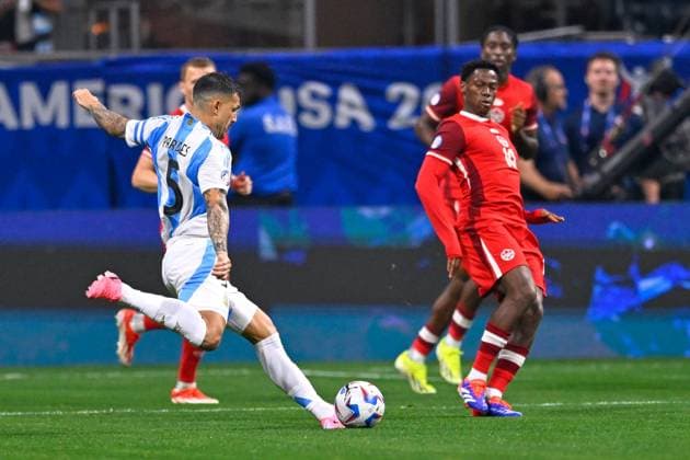 RECORD DATE NOT STATED Copa America USA 2024 Argentina vs Canada Leandro Paredes of Argentina during the game between Argentina and Canada as part of the CONMEBOL Copa America USA 2024 group A, at Mercedes Benz Stadium, on June 20, 2024 in Atlanta, Georgia ATLANTA GEORGIA UNITED STATES  Copyright: xJorgexMartinezx 20240620191149_CA_GA_2024_ARG_CAN_PAREDES52