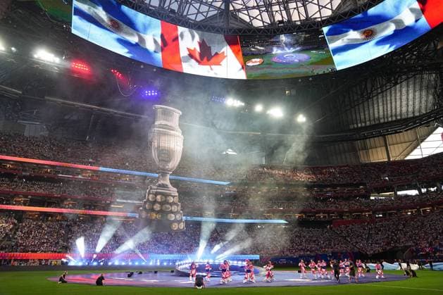 Sport Bilder des Tages RECORD DATE NOT STATED Copa America USA 2024 Argentina vs Canada General View Protocolo during the game between Argentina and Canada as part of the CONMEBOL Copa America USA 2024 group A, at Mercedes Benz Stadium, on June 20, 2024 in Atlanta, Georgia ATLANTA GEORGIA UNITED STATES  Copyright: xAdrianxMaciasx 20240620191643_CA_GA_2024_ARG_CAN_PROTOCOLO57