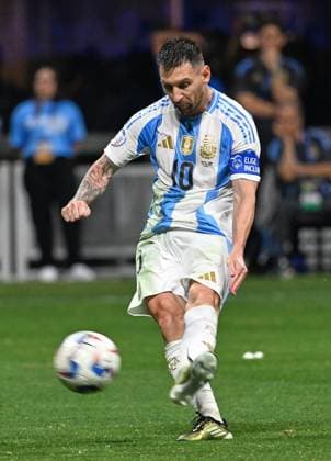 RECORD DATE NOT STATED Copa America USA 2024 Argentina vs Canada Lionel Messi of Argentina during the game between Argentina and Canada as part of the CONMEBOL Copa America USA 2024 group A, at Mercedes Benz Stadium, on June 20, 2024 in Atlanta, Georgia ATLANTA GEORGIA UNITED STATES  Copyright: xDavidxLeahx 20240620211355_CA_GA_2024_ARG_CAN_MESSI274