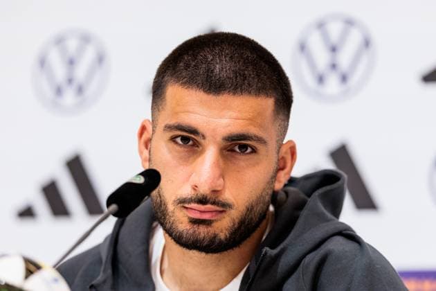UEFA EURO 2024: Pressekonferenz Deutschland; 21.06.2024 Deniz Undav (Deutschland, 26) UEFA EURO 2024: Pressekonferenz Deutschland; HerzoBase, Herzogenaurach am 21.06.2024 Copyright: xBEAUTIFULxSPORTS Wunderlx