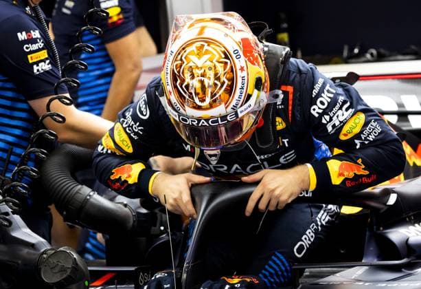 MONTMELO - Max Verstappen (Red Bull Racing) after the first free practice of the Spanish Grand Prix at the Circuit de Barcelona-Catalunya. ANP SEM VAN DER WAL xVIxANPxSportx xxANPxIVx 501670351 originalFilename: 501670351.jpg