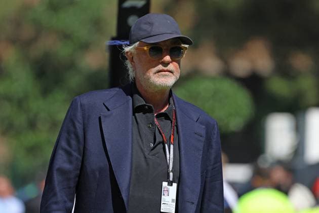 21.06.2024, xrarjax, Motorsport FIA Formel 1, Großer Preis von Spanien emspor, v.l. Flavio Briatore (DFL DFB REGULATIONS PROHIBIT ANY USE OF PHOTOGRAPHS as IMAGE SEQUENCES and or QUASI-VIDEO) Barcelona