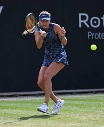 Anastasia Potapova in quarter final action Rothesay Classic Birmingham, Day 5, Tennis, Edgbaston Priory Club, Birmingham, UK - 21 June 2024  Copyright: xAnnaxGowthorpe Shutterstockx 14543328ar