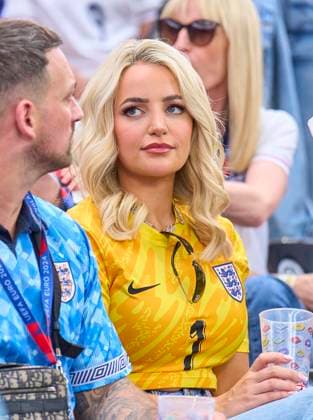 Olivia Megan DAVISON, wife of Jordan PICKFORD, England 1 , in the group C stage match ENGLAND - DENMARK 1-1 of the UEFA European Championships 2024 on Jun 20, 2024 in Frankfurt, Germany.