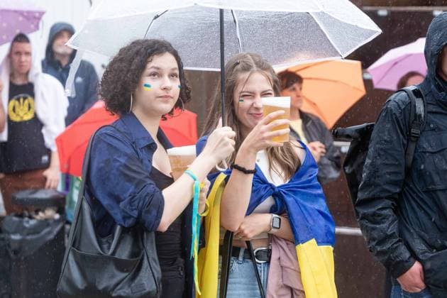 Fan Zone Schauspielhaus in Düsseldorf - Public Viewing: UEFA EURO, EM, Europameisterschaft,Fussball 2024 - Österreich gegen Frankreich; 21.06.2024 Fan Zone Schauspielhaus in Düsseldorf - Public Viewing: UEFA EURO 2024 - Österreich gegen Frankreich am 21.06.2024, Düsseldorf. - Copyright: xBEAUTIFULxSPORTS KennyxBeelex