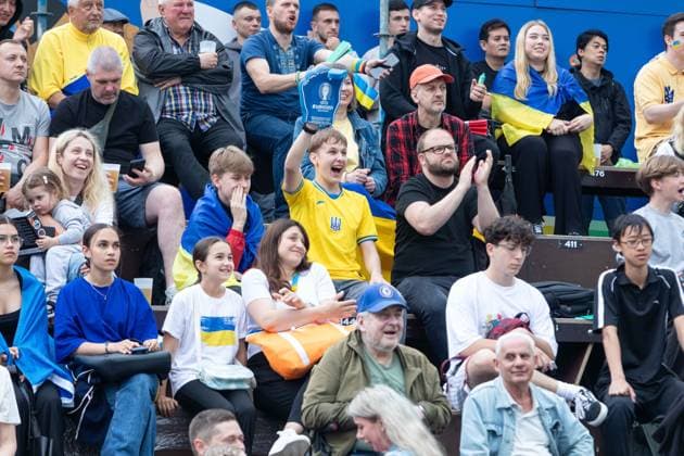 Fan Zone Schauspielhaus in Düsseldorf - Public Viewing: UEFA EURO, EM, Europameisterschaft,Fussball 2024 - Österreich gegen Frankreich; 21.06.2024 Fan Zone Schauspielhaus in Düsseldorf - Public Viewing: UEFA EURO 2024 - Österreich gegen Frankreich am 21.06.2024, Düsseldorf. - Copyright: xBEAUTIFULxSPORTS KennyxBeelex